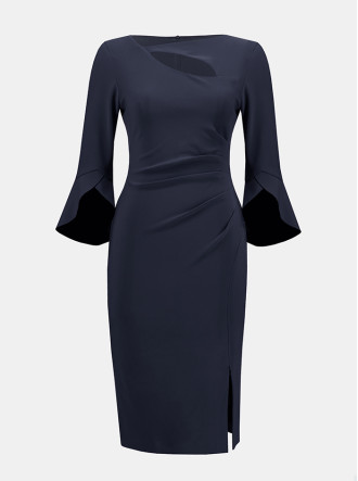 231740 Dress - Midnight Blue (Joseph Ribkoff)